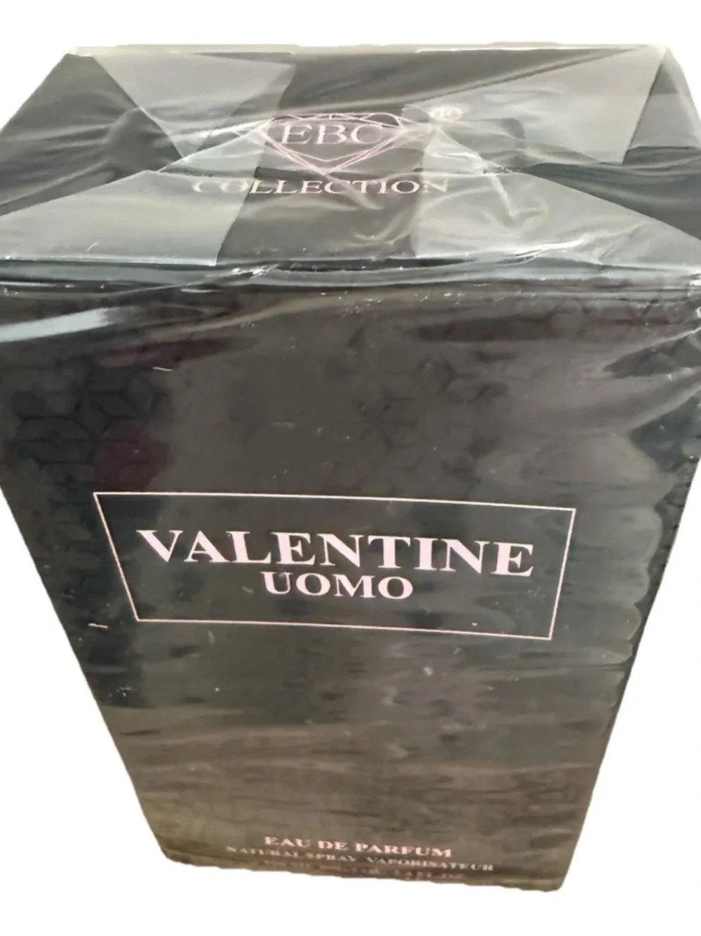 Valentine Uomo Black Fragrance for Men- 100ml sealed nib